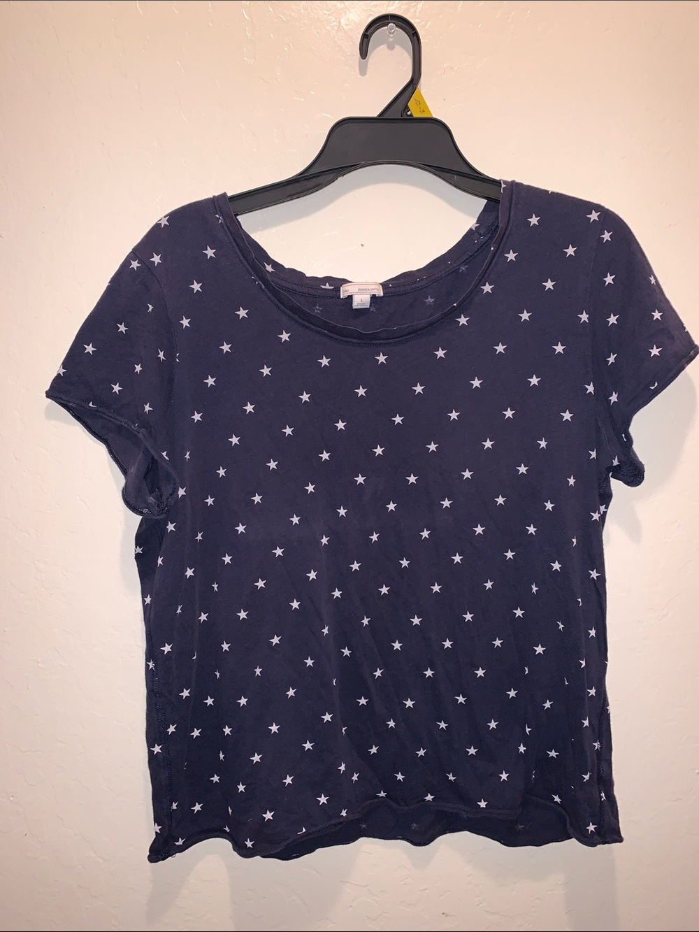 GAP Navy Tee with White Star Print